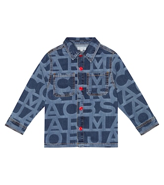 Chaqueta denim con logo | Marc Jacobs Kids
