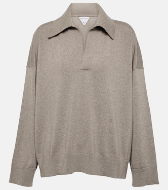 Polo de lana con BV bordado | Bottega Veneta