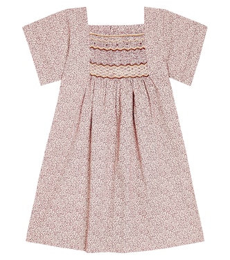 Paysanne floral cotton dress | Bonpoint