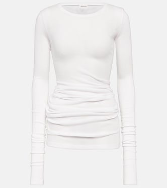 Lenora cotton-blend top | Khaite