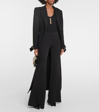 Pantaloni flared in maglia | Balmain