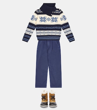 Wool-blend turtleneck sweater | Polo Ralph Lauren Kids