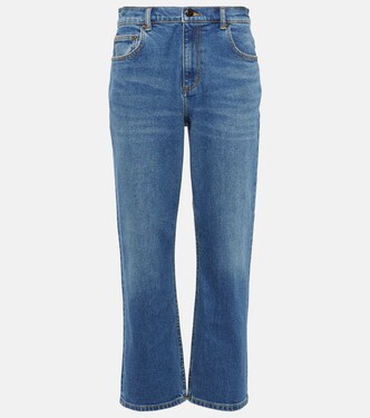 Jeans flared cropped | Tory Burch