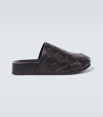 Slippers Intrecciato aus Leder | Bottega Veneta