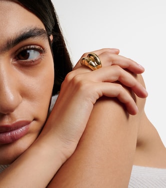 Bague Apollonia en or 14 ct et diamants | Lauren Rubinski