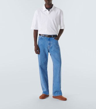 Oversize-Polohemd aus Baumwoll-Jersey | Marni