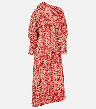 Abito midi in jacquard  | Bottega Veneta