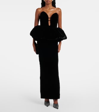 Robe Lia aus Seide  | The New Arrivals Ilkyaz Ozel