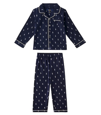 Pijama de franela de algodón | Polo Ralph Lauren Kids