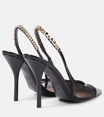 Signoria 105 mesh slingback pumps | Gucci