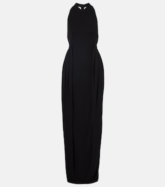 Halterneck crêpe jersey gown | Givenchy