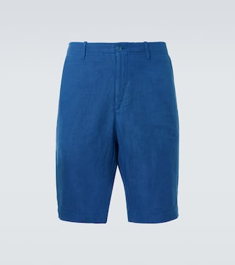 Bermuda-Shorts Ajaccio aus Leinen | Fedeli