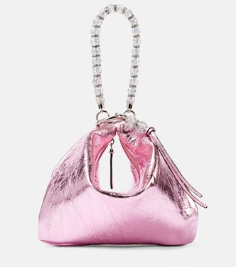 Clutch Callie Small aus Metallic-Leder | Jimmy Choo