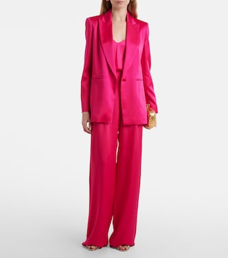 Pantaloni a gamba larga Ieti in raso | Max Mara