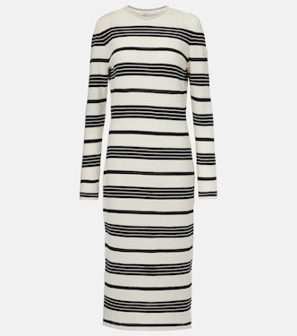 Cotton-blend midi dress | Moncler