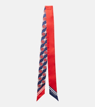 Tuch Gucci Marina aus Seiden-Twill | Gucci