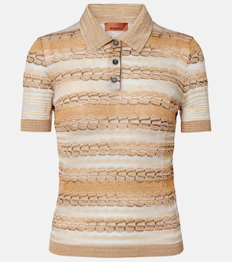 Lamé polo shirt | Missoni