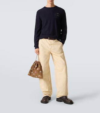 x Louis Wain jersey en mezcla de lana con anagrama | Loewe