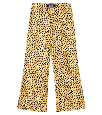 Pantalones anchos estampados | Versace Kids