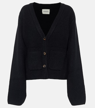 Scarlet cashmere-blend cardigan | Khaite