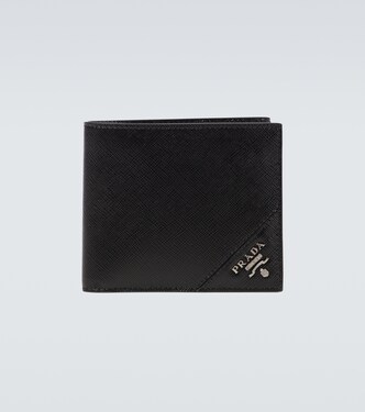 Saffiano leather billfold wallet | Prada