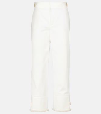 Andes cotton-blend twill straight pants | Loro Piana