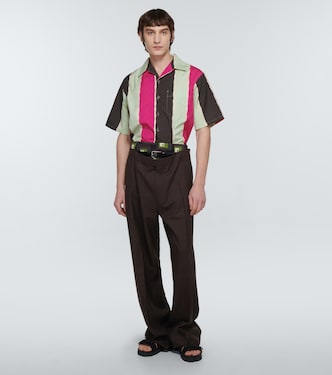Checked wool pants | Prada