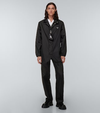 Jumpsuit in Re-Nylon con collo alto | Prada