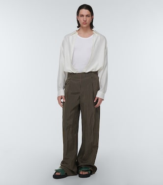 Padded leather sandals | Dries Van Noten