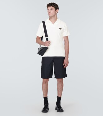Polohemd aus Frottee | Prada