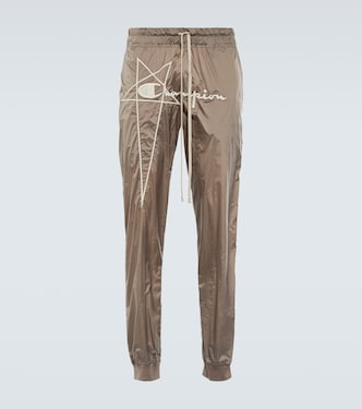 x Champion® - Pantaloni sportivi in nylon | Rick Owens