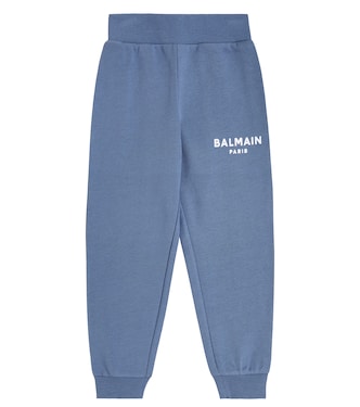 Pantalones deportivos de algodón | Balmain Kids