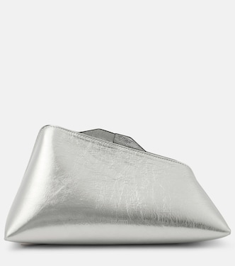 8.30 PM metallic leather clutch | The Attico