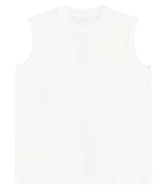 Tank top Tarp in jersey di cotone | Rick Owens Kids