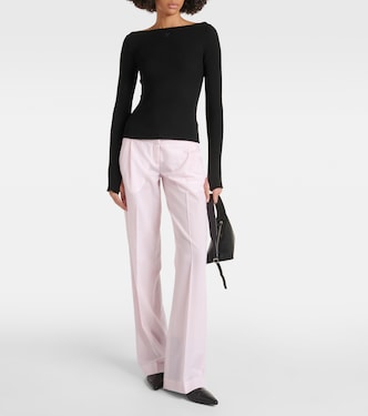 Low-Rise-Hose aus Schurwolle | Coperni