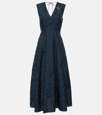 Vestido midi Diego de jacquard plisado | 'S Max Mara