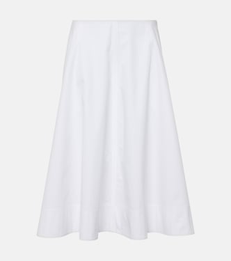 Cotton midi skirt | Khaite