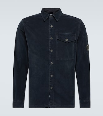 Camicia Lens in misto cotone a coste | C.P. Company