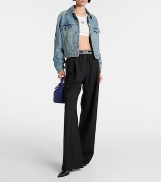 Wool straight pants | Loewe