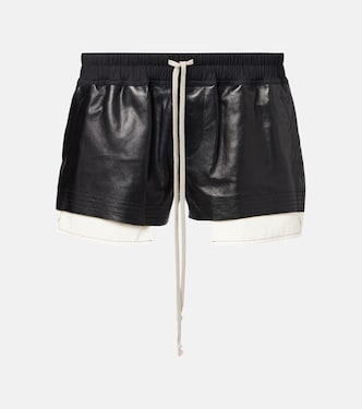 Shorts Fog in pelle | Rick Owens