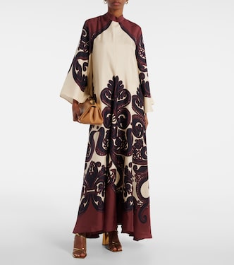 Abito lungo Magnifico in twill di seta | La DoubleJ