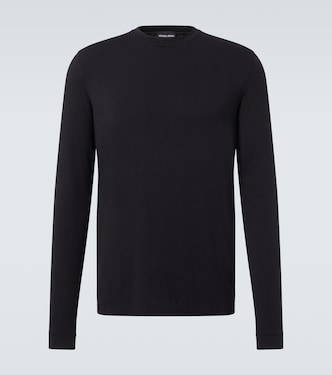 T-Shirt aus Jersey | Giorgio Armani