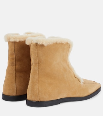 Bottines en daim et shearling | Toteme