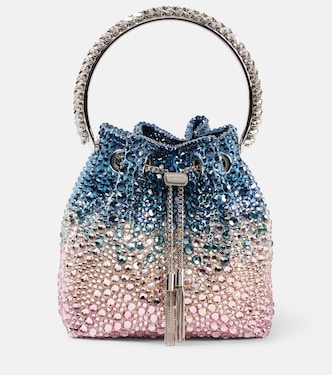 Bucket-Bag Bon Bon mit Kristallen | Jimmy Choo