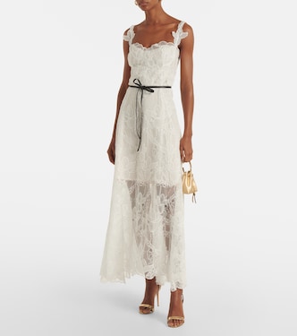 Lace gown | Oscar de la Renta