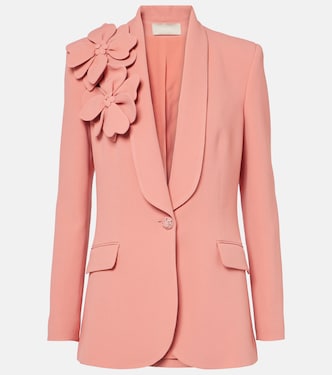 Blazer con applicazioni floreali | Elie Saab