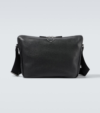 Leather shoulder bag | Prada