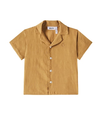 Baby - Camicia Eyou in cotone e lino | Molo