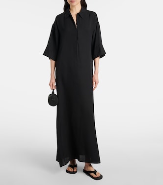 Robe chemise Eveline en soie | The Row
