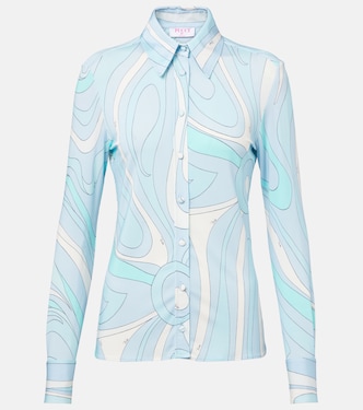 Chemise Marmo en satin | Pucci